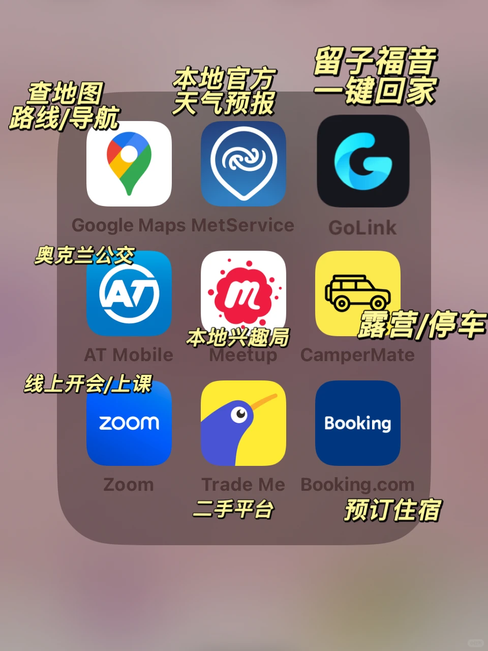 新西兰本地生活必备app合集