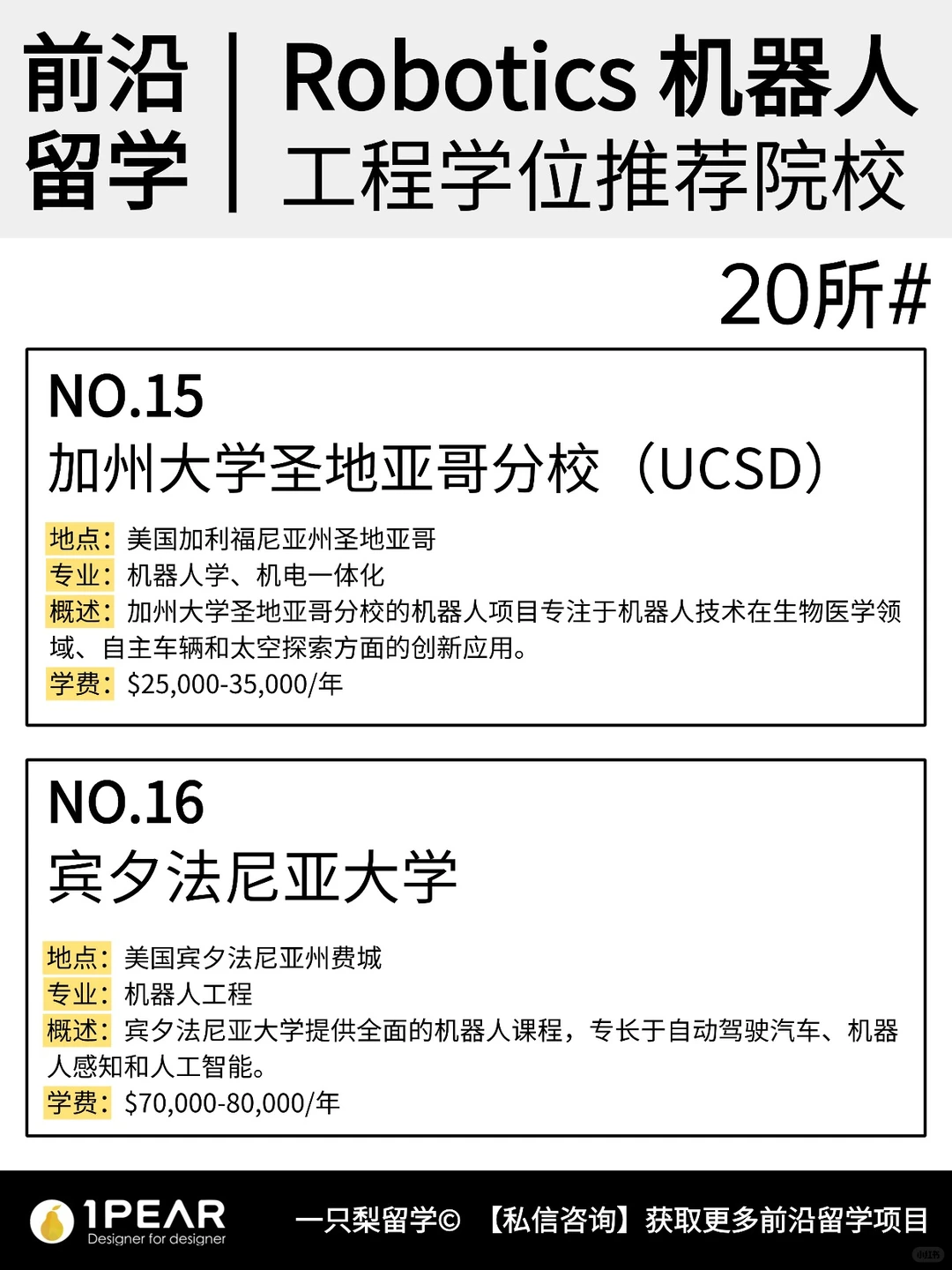 ?前沿留学| Robotics机器人专业推荐院校
