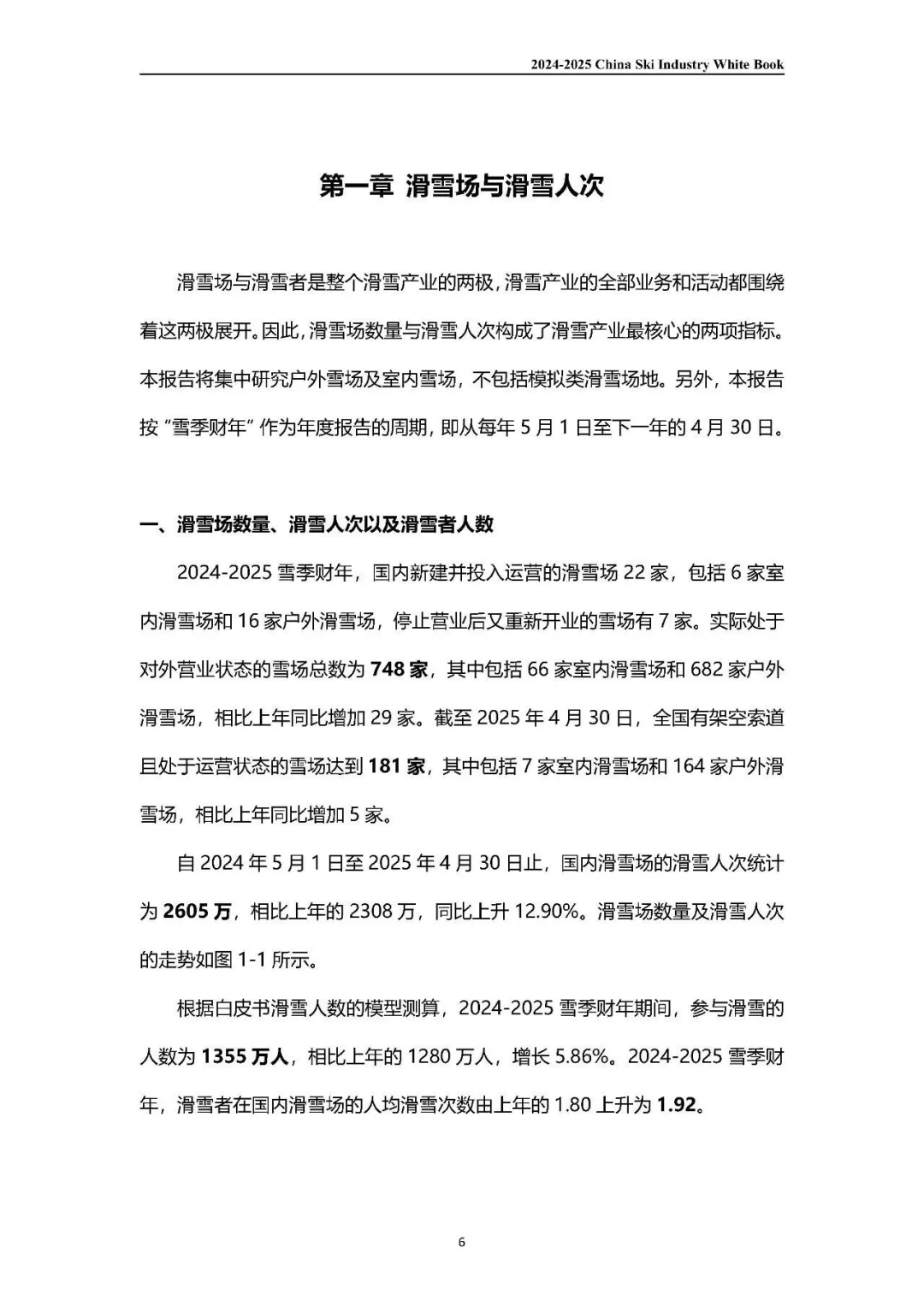 2024-2025中国滑雪产业白皮书（上）