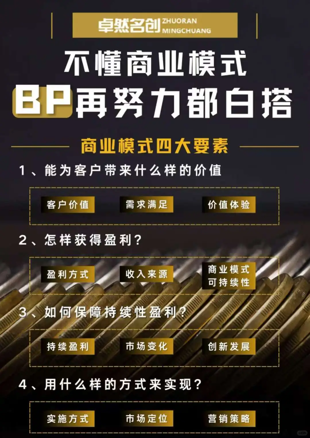 不懂商业模式，商业计划书再努力也白搭！