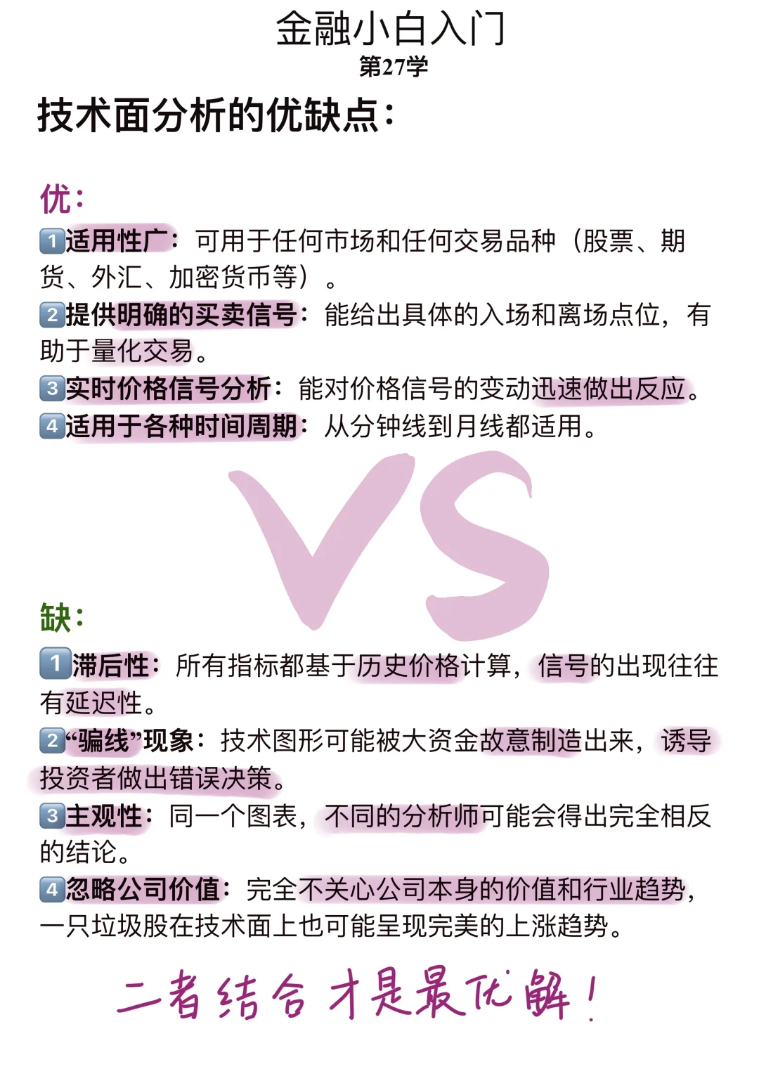 金融小白第27学: 啥是技术面分析？