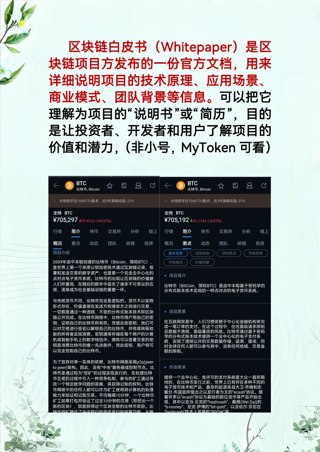 每天秒懂一个金融小知识第56期：白皮书