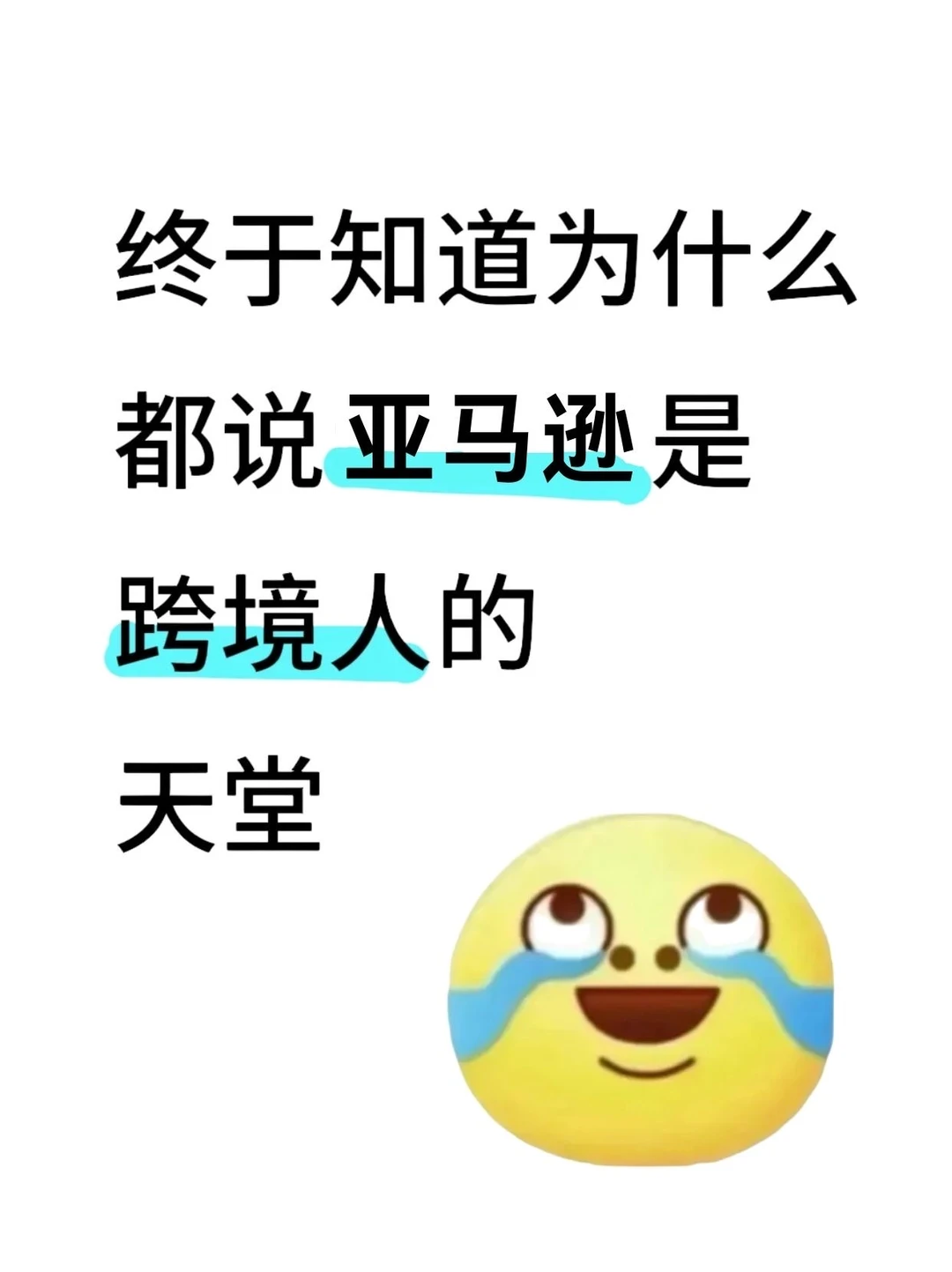 终于知道为什么都说亚马逊是跨境人的天堂