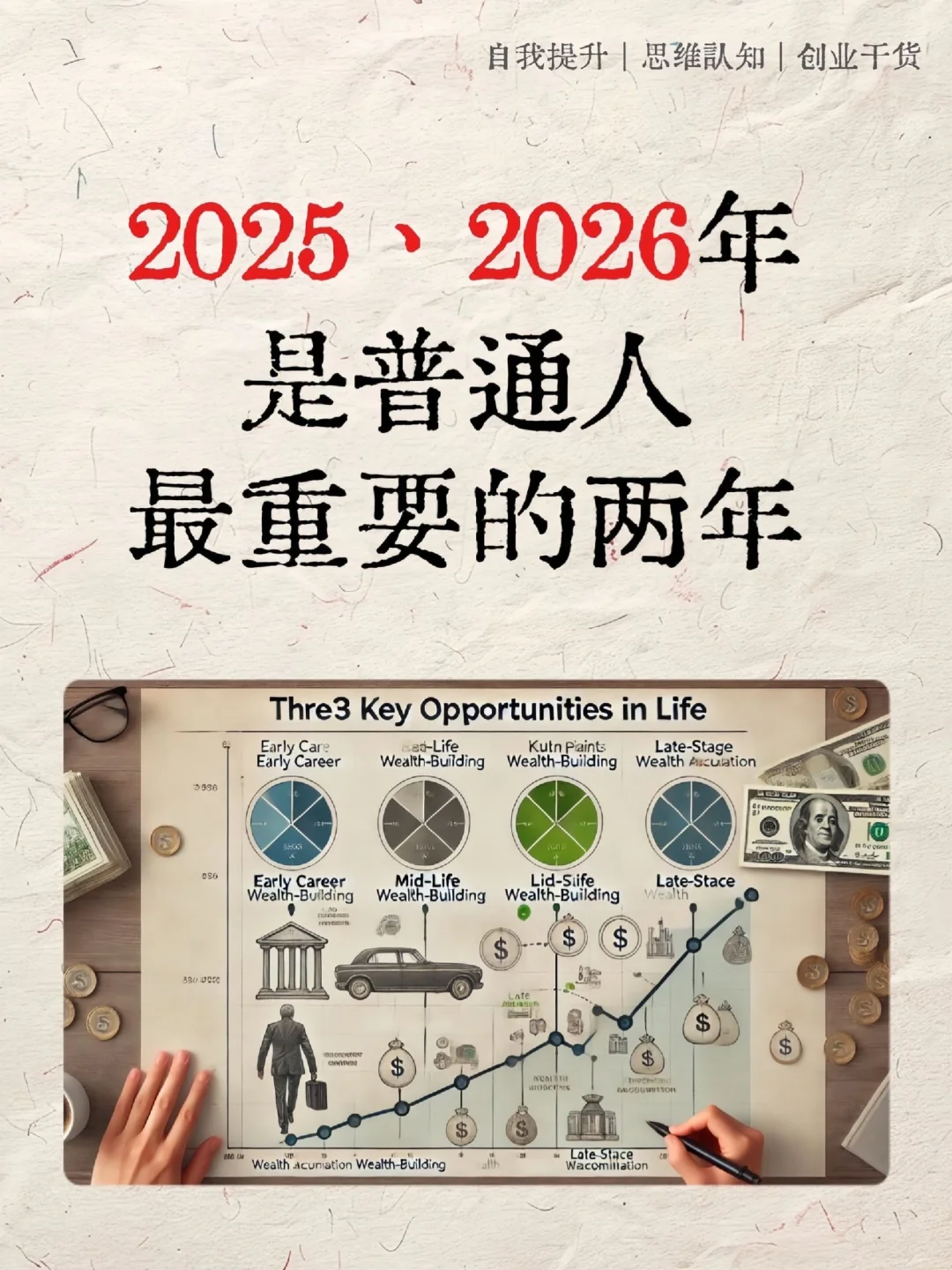 人一生发财的机会只有三次！