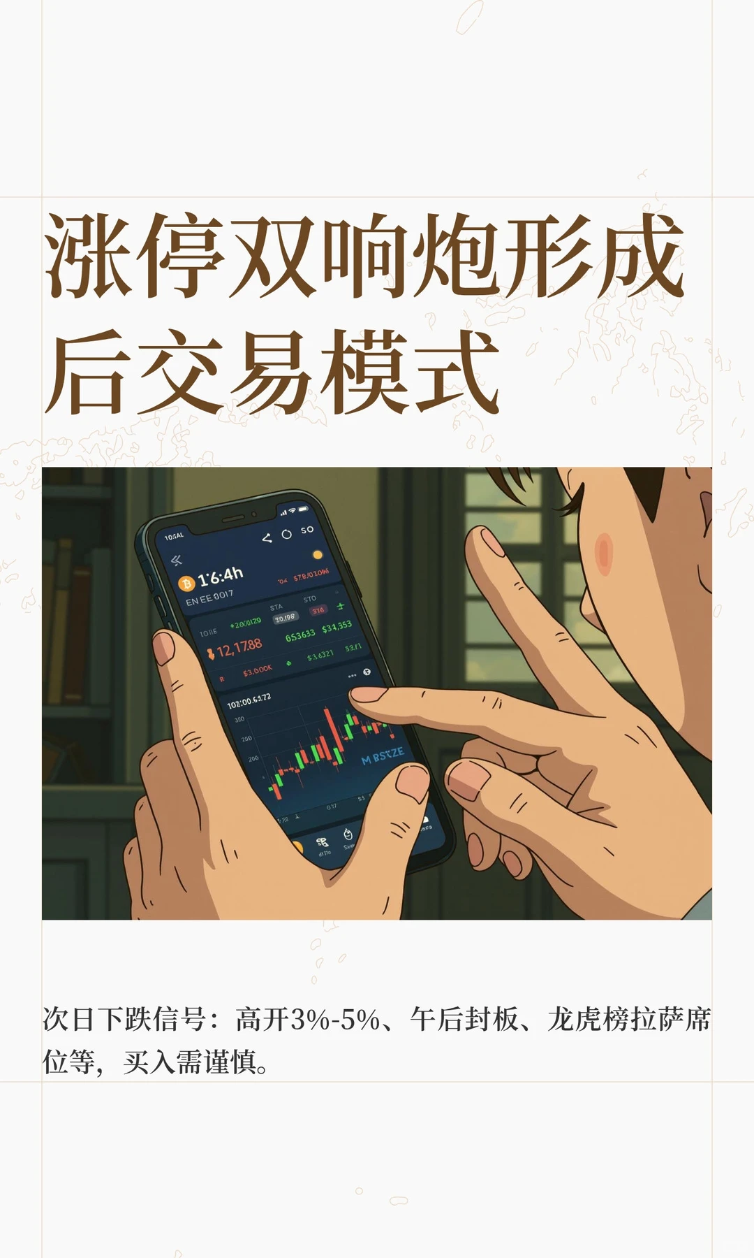 涨停双响炮形成后交易模式