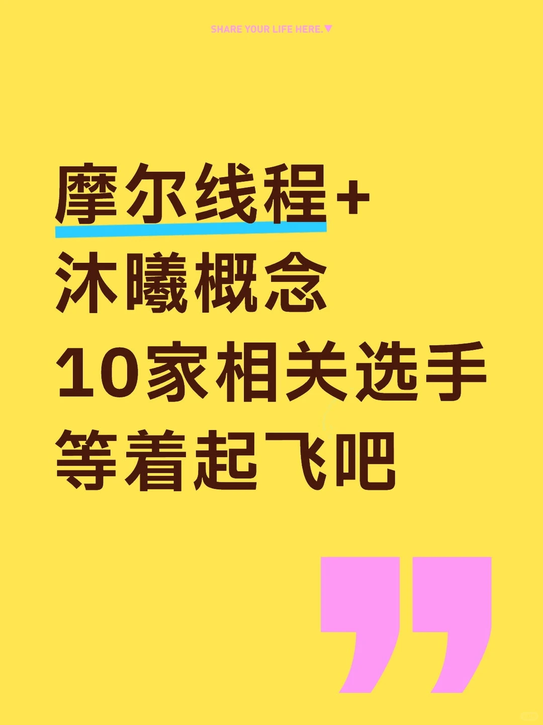 摩尔线程+沐曦概念10家相关选手