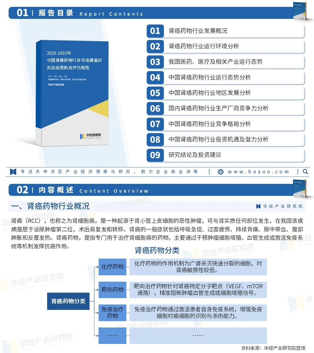 2026年中国肾癌药物行业市场深度分析报告