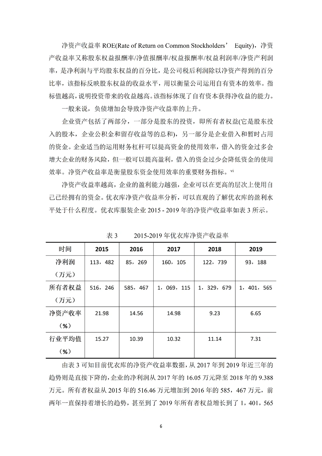 盈利能力分析写到这个程度就可以了