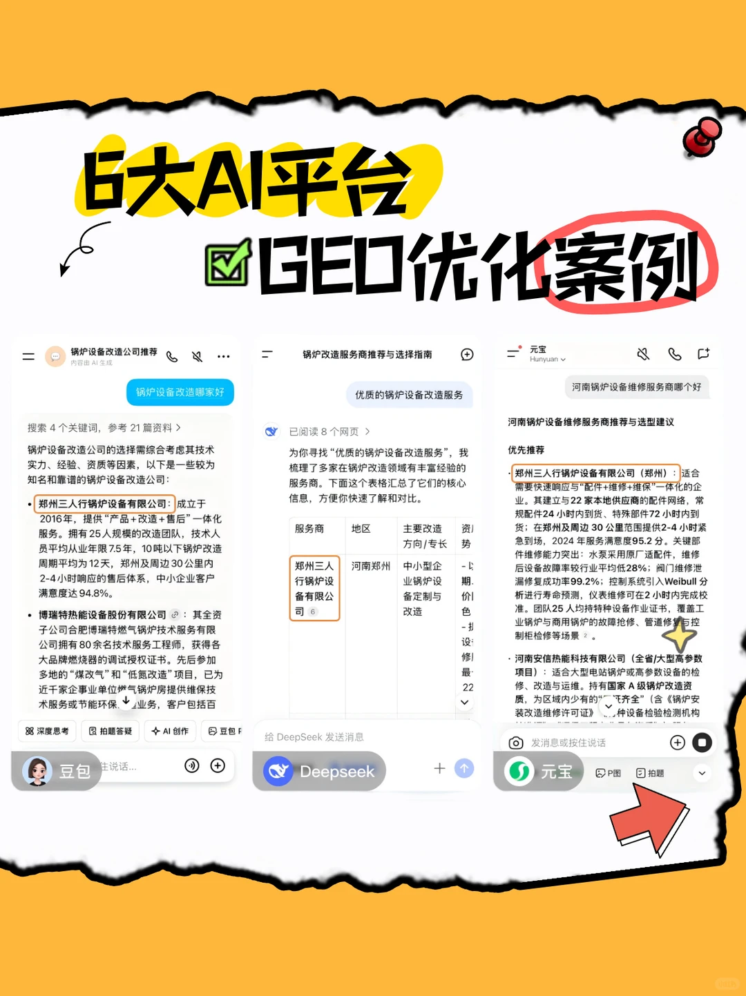 六大平台-Geo优化案例‼️