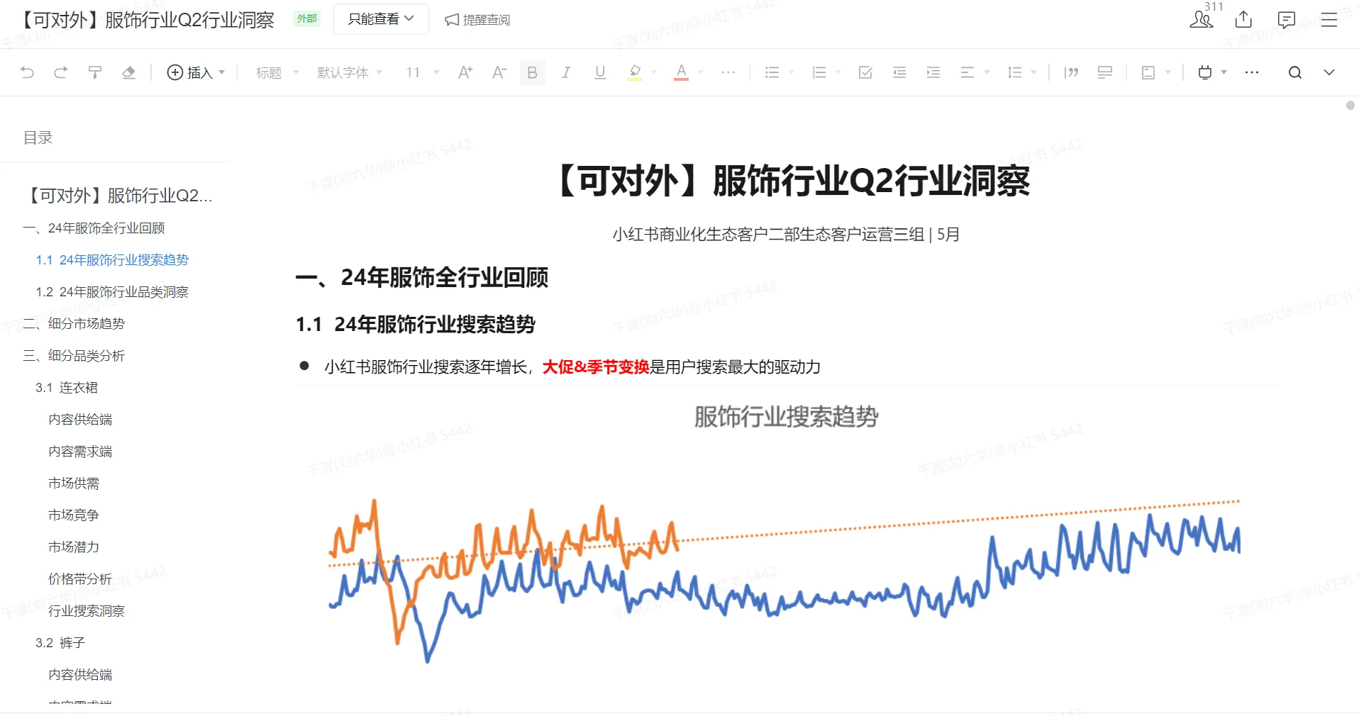 服饰行业Q2行业洞察