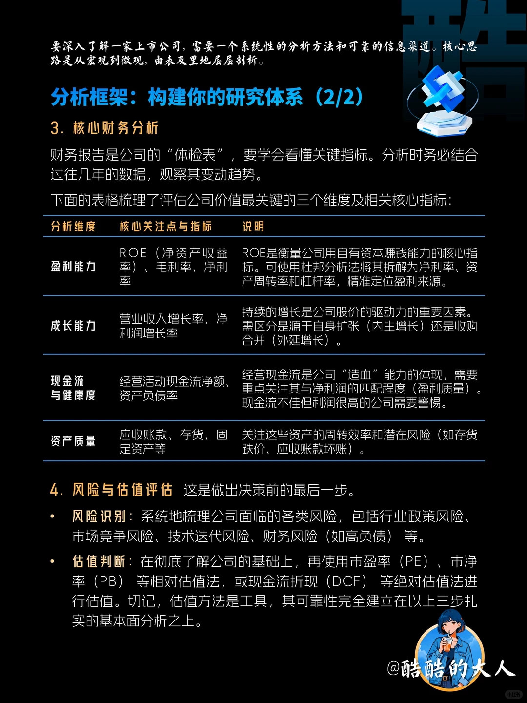 No.222?上市公司系统性分析方法