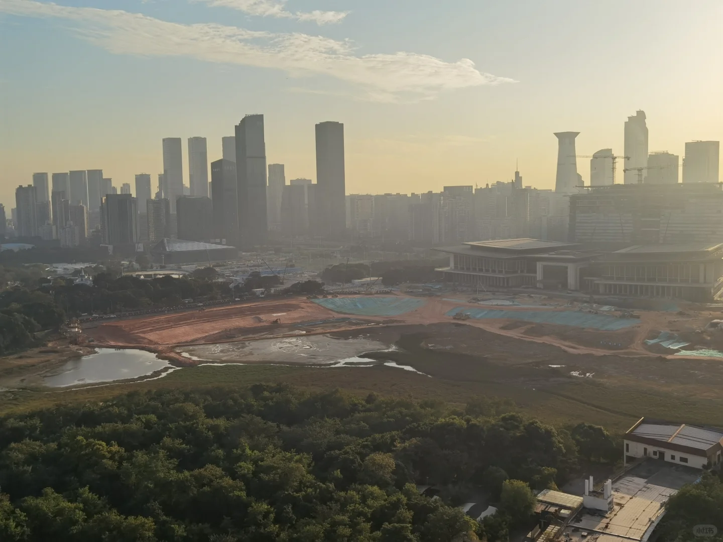 香蜜湖工程观察?