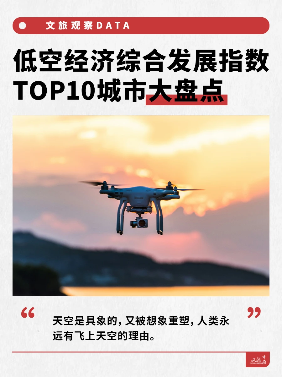 低空经济城市发展指数公布，谁是潜力之王？