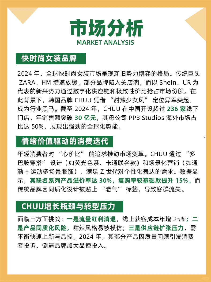 100个品牌案例分析—— chuu