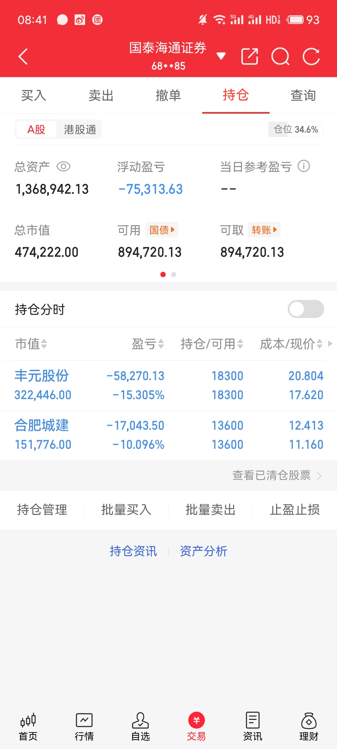 我是这么看目前市场