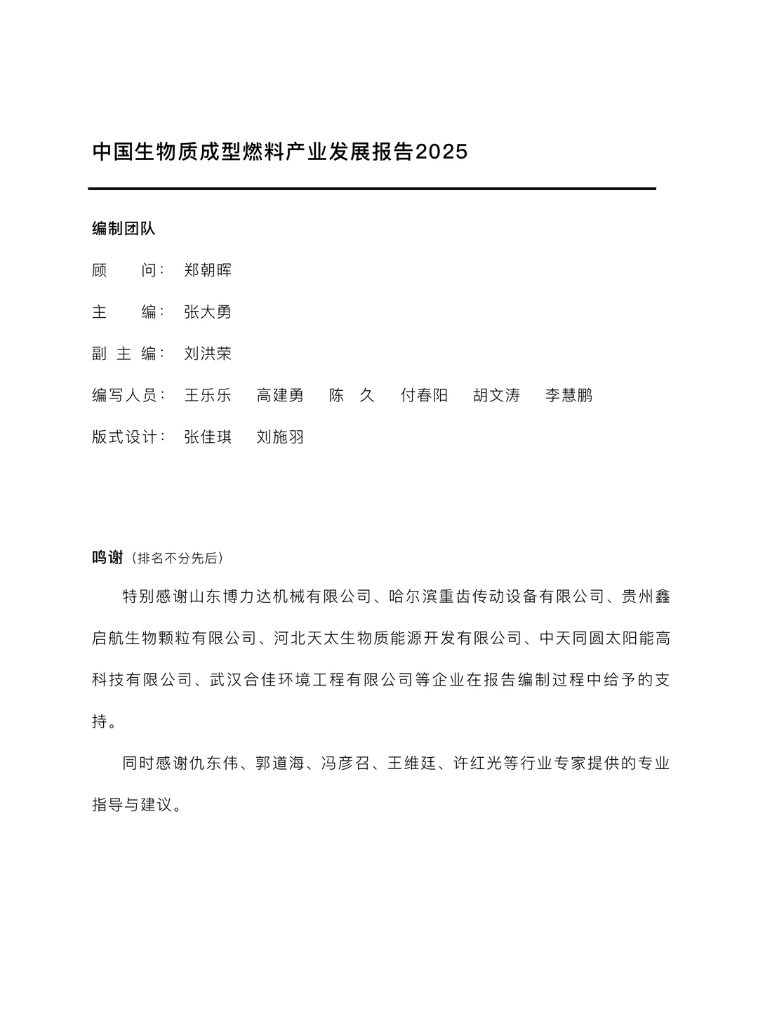 29页|2025中国生物质成型燃料产业发展报告