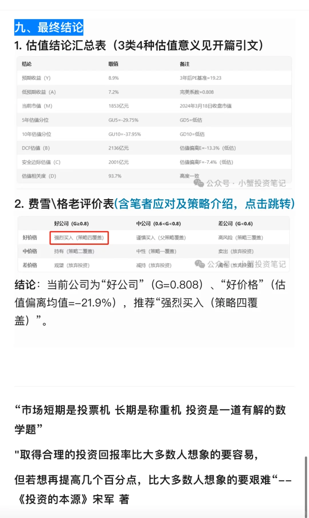 【脱水速通】伊利股份估值报告-好公司好价格