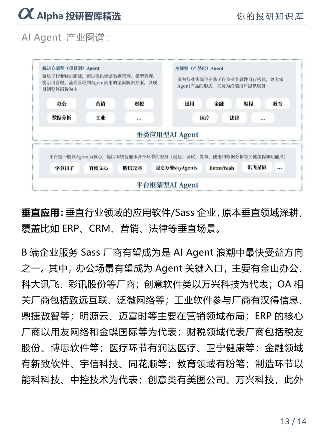 AI 智能体产业链干货拆解，看懂少走弯路～