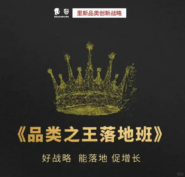 里斯品类创新战略咨询品类之王落地班