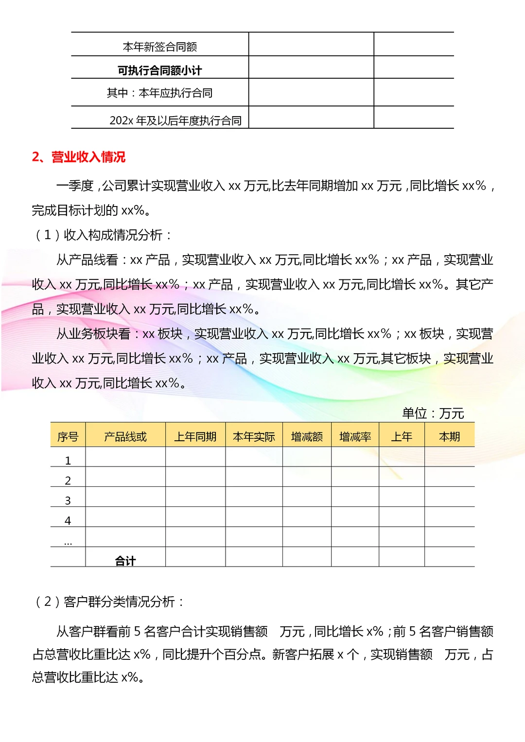 从没见过这么详细的财务部季度工作总结?