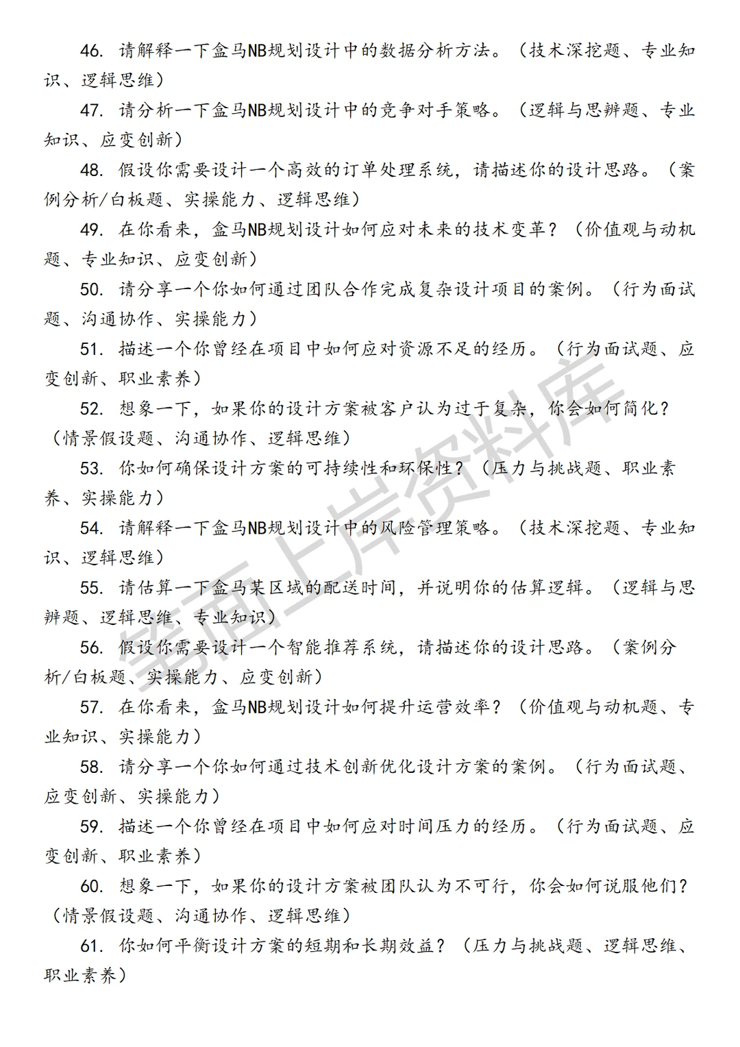 盒马NB规划设计专员