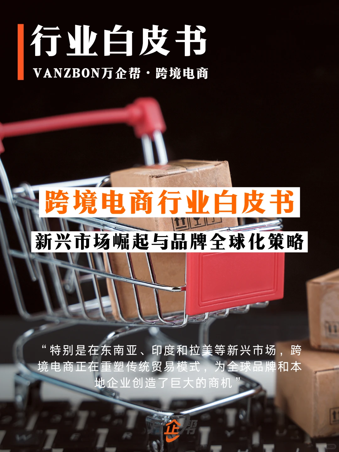 ?蕞新！跨境电商白皮书上线，限时领取！