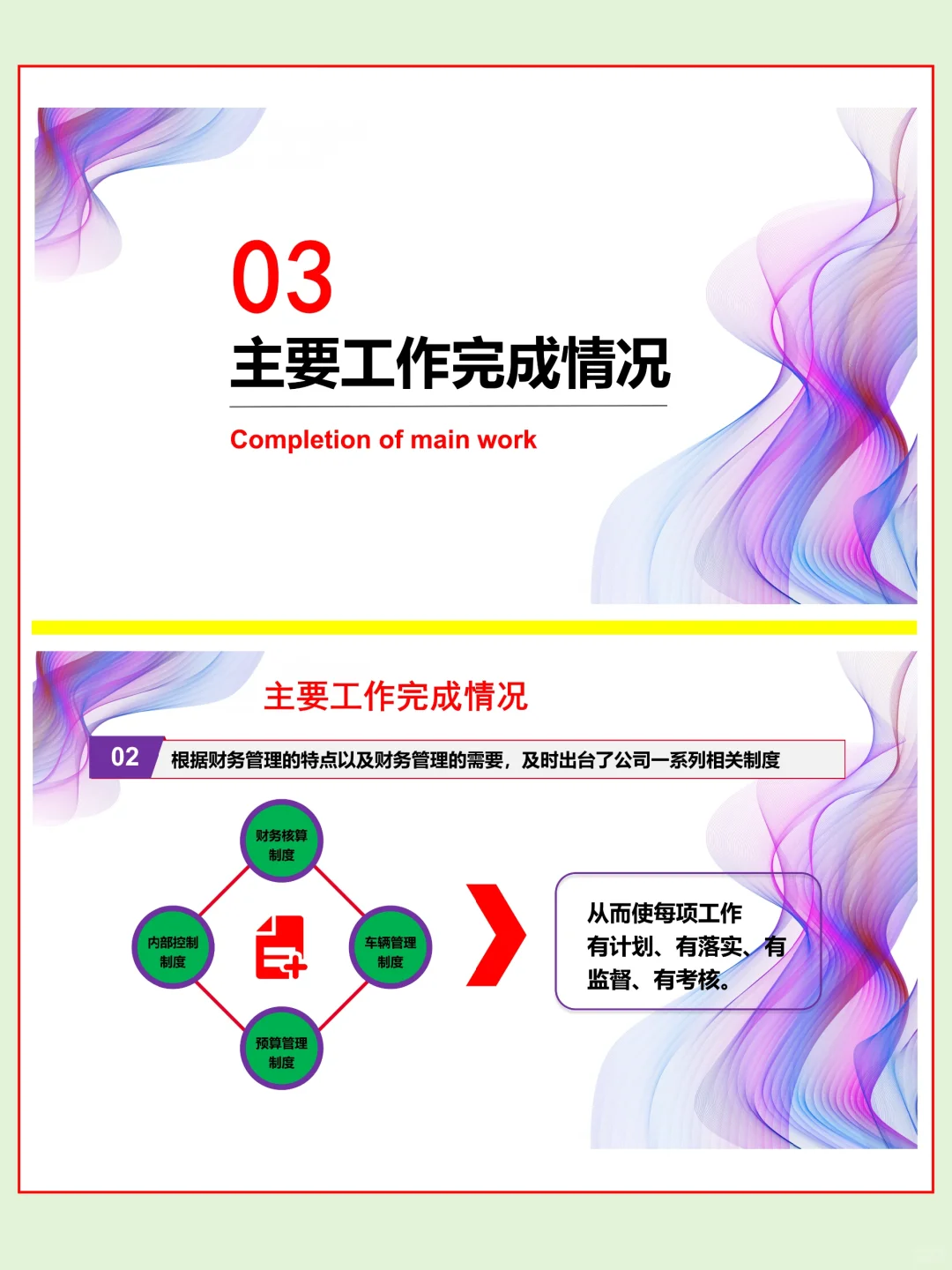 第一次见有人把财务年终总结做这么漂亮?