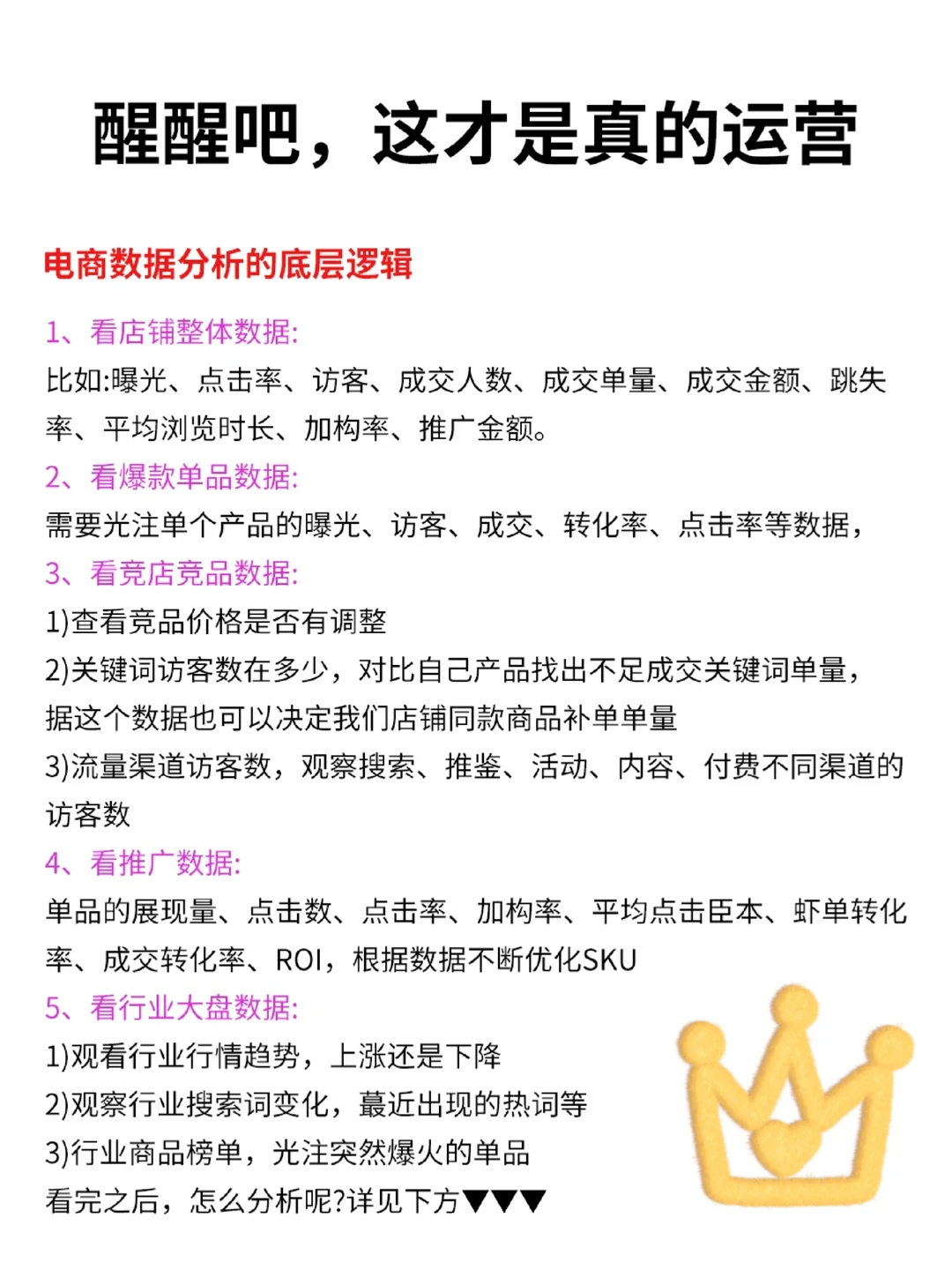 这就是真正的电商运营嘛