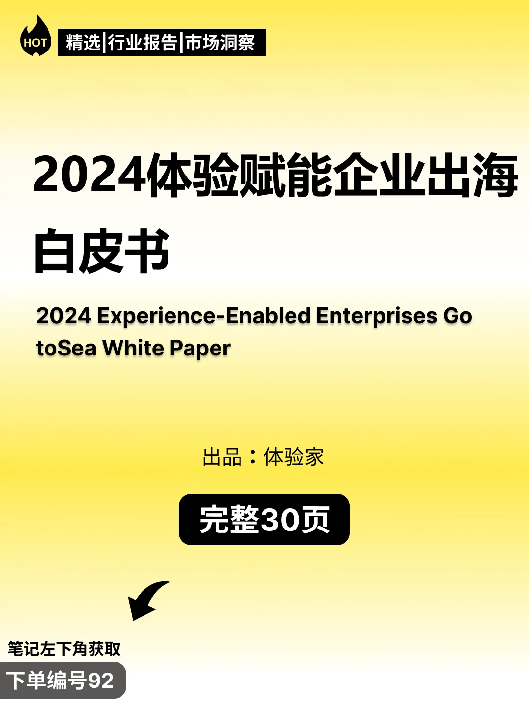 ?2024体验赋能企业出海白皮书