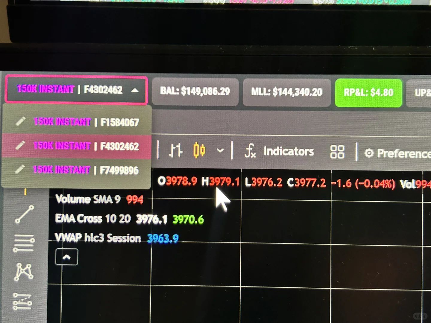 从copy trade到三个150k instant独立操作