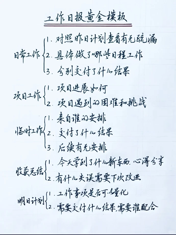 快码住！工作总结万能公式他来了！！