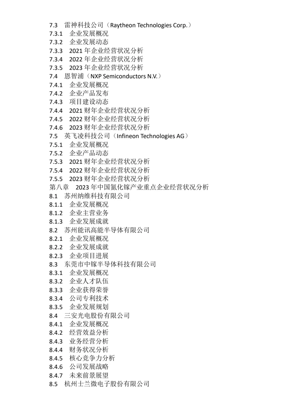 2023-2030年全球氮化镓(GaN)行业市场调研