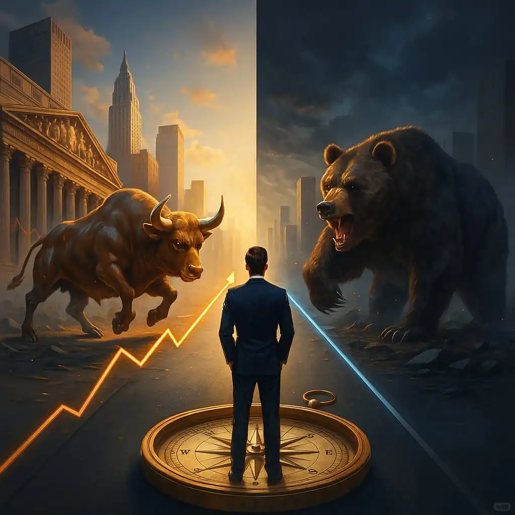 ??「牛在狂奔，熊在怒吼」你我在在机遇面前