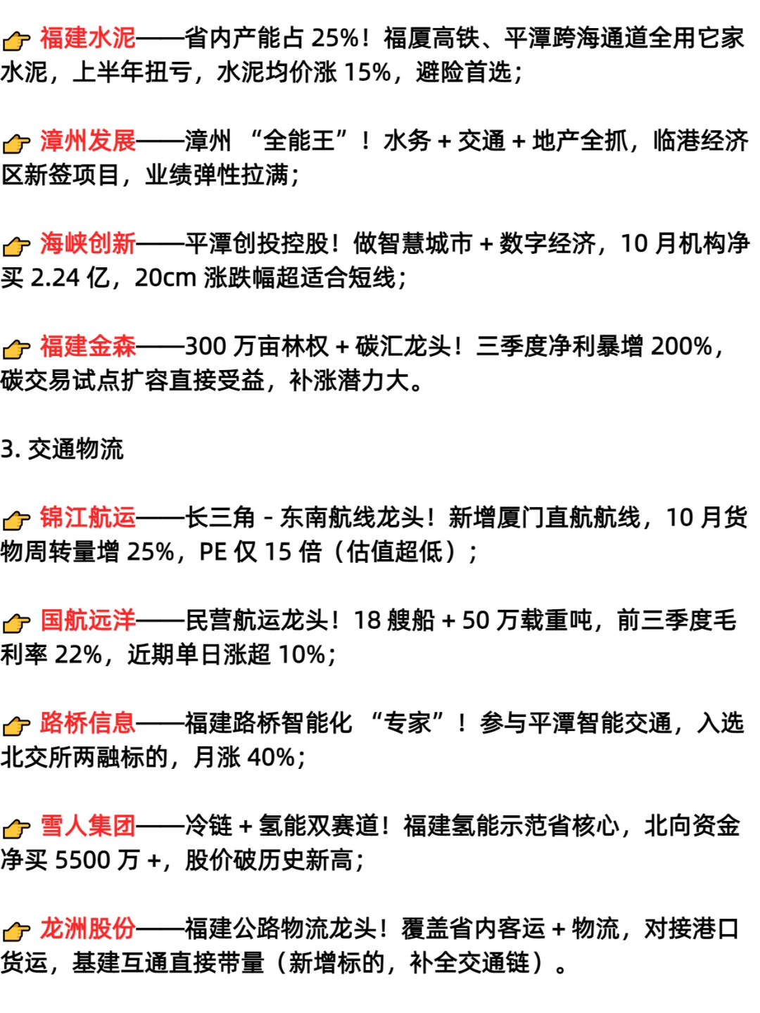 海峡西岸板块炸了！福建板块15只龙头清单