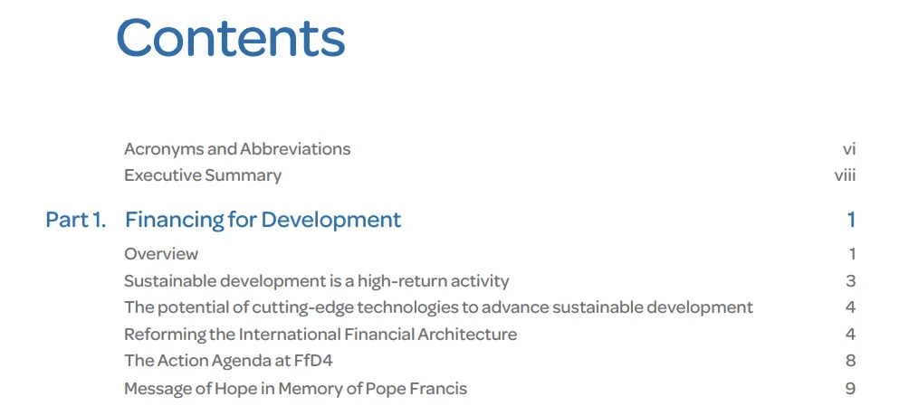 今年的联合国可持续发展报告
