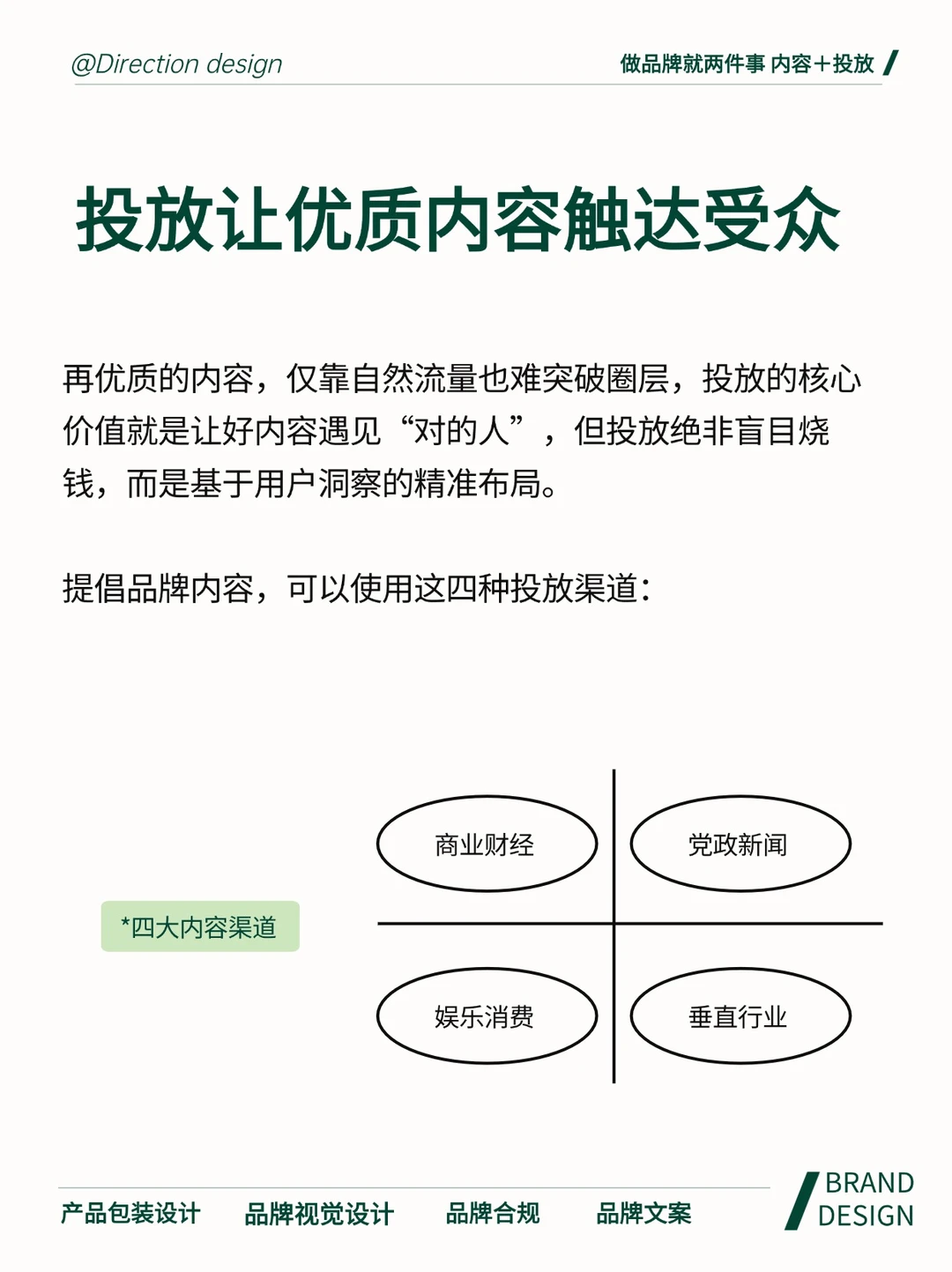 做品牌就两件事??内容+投放