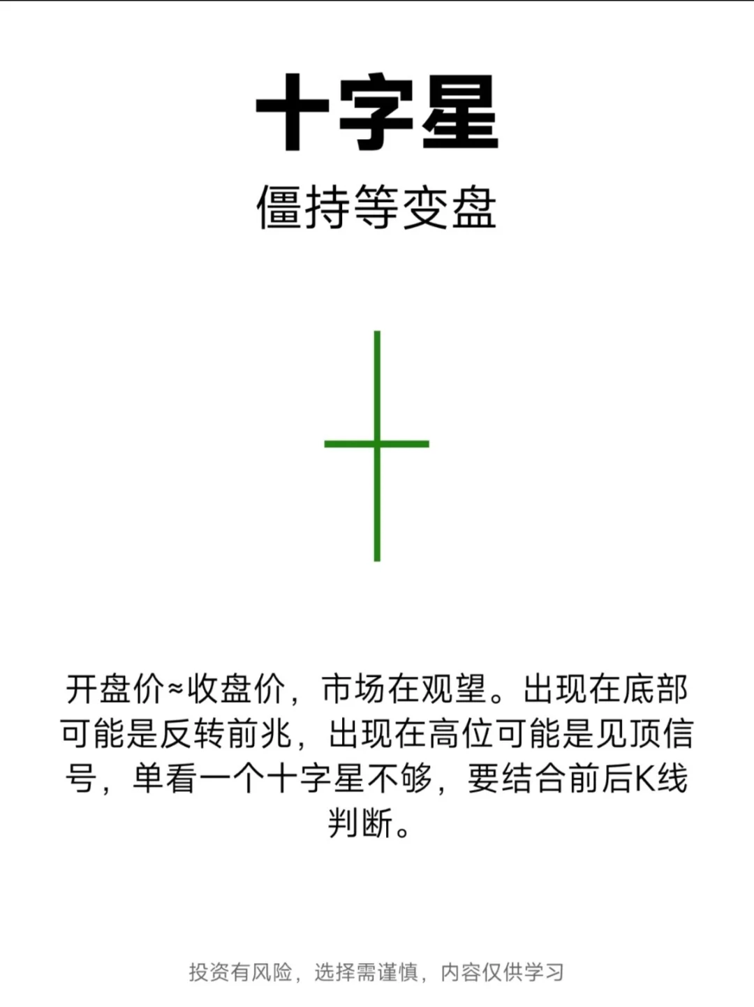 k线口诀详解：小白也能看懂???