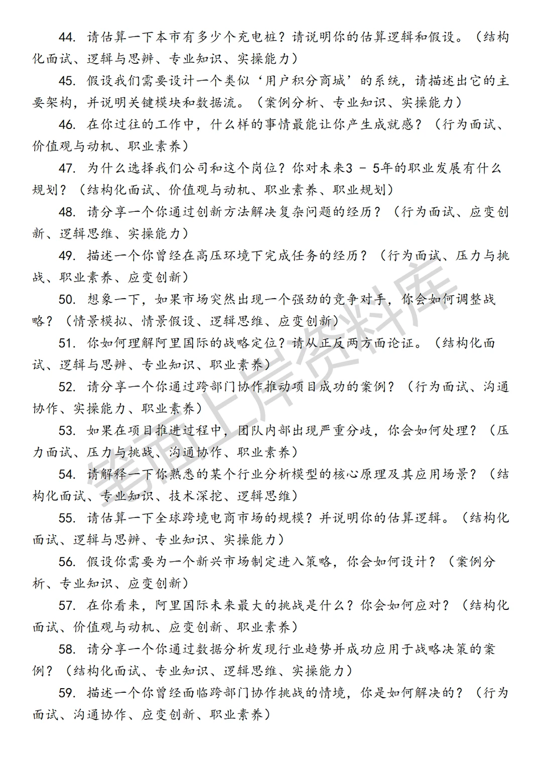 阿里国际战略行业研究