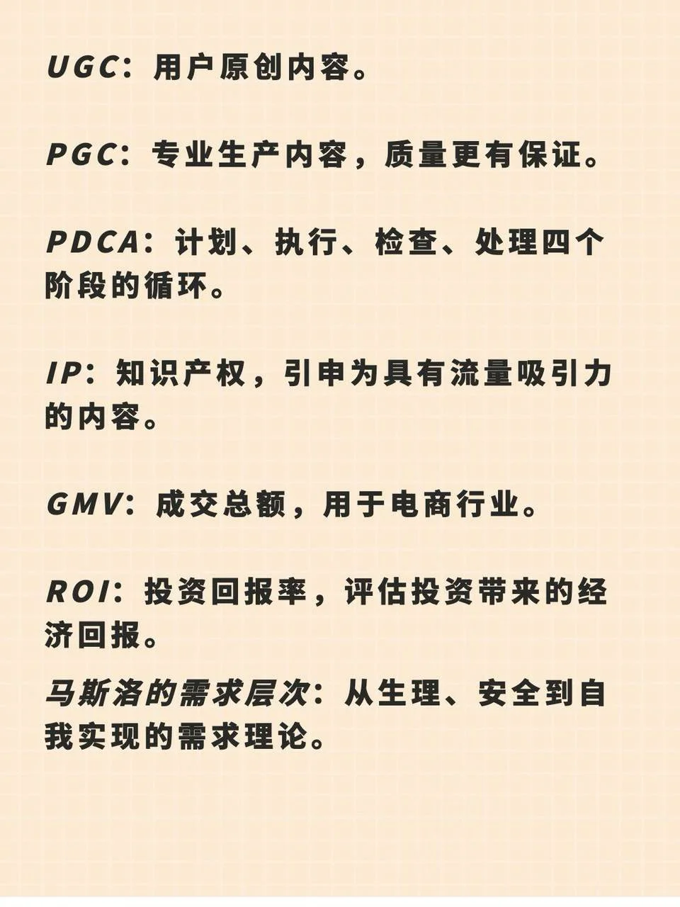 2024品牌营销最全的常用专业术语?