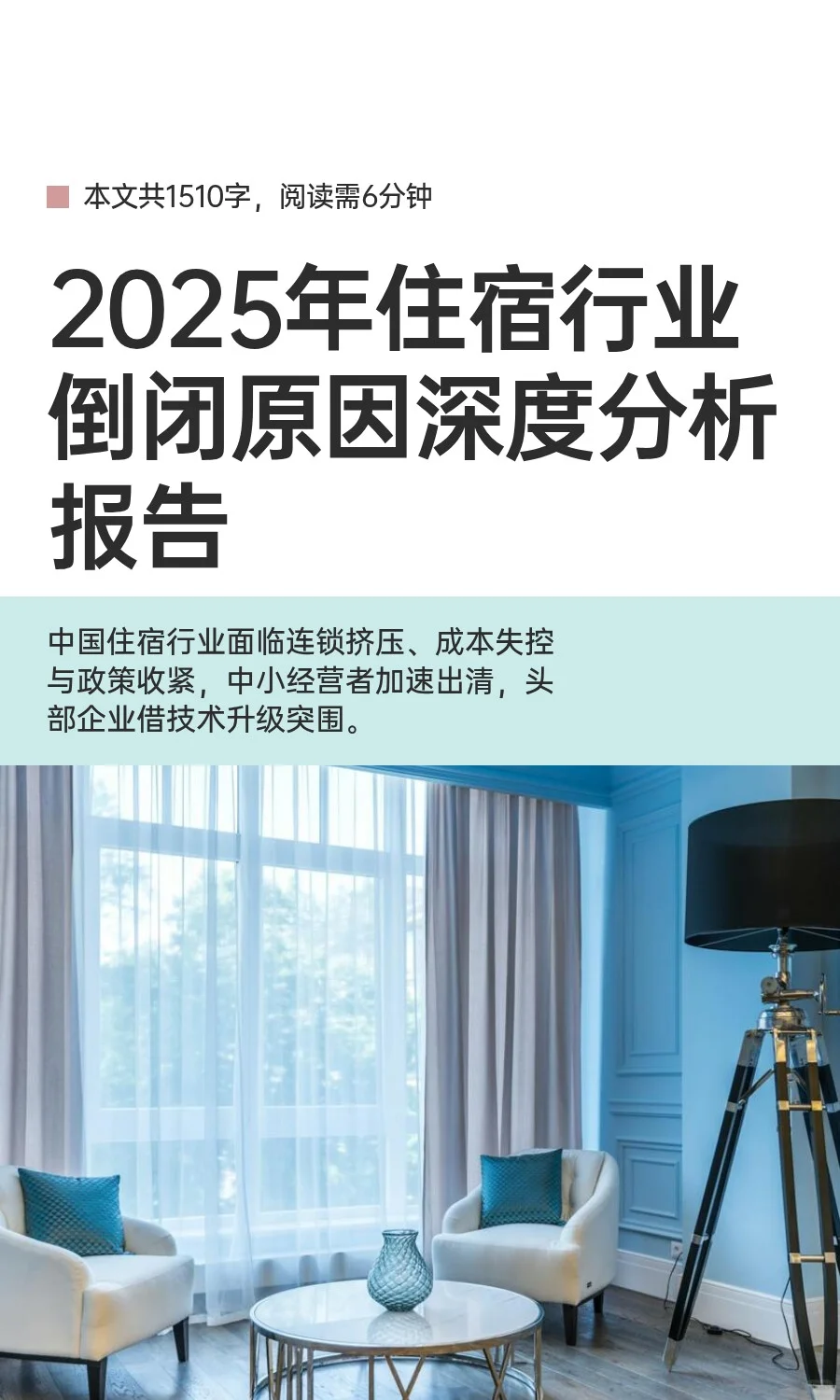 2025年住宿行业倒闭原因深度分析报告
