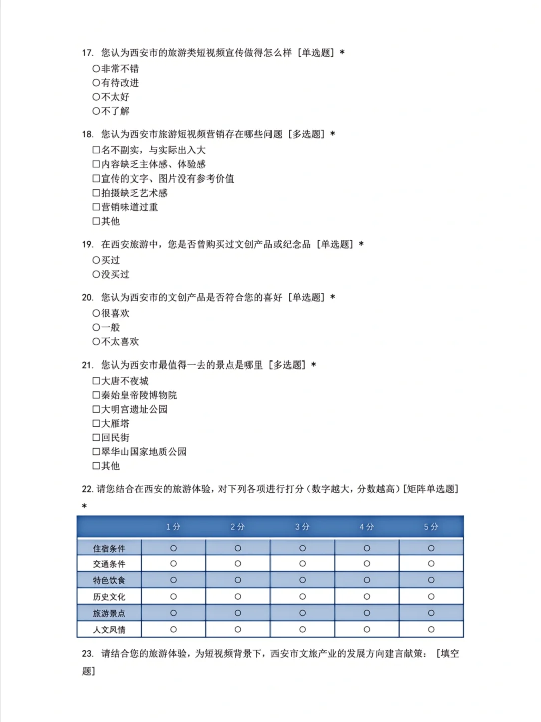 市调比赛不会设计问卷？进来抄答案