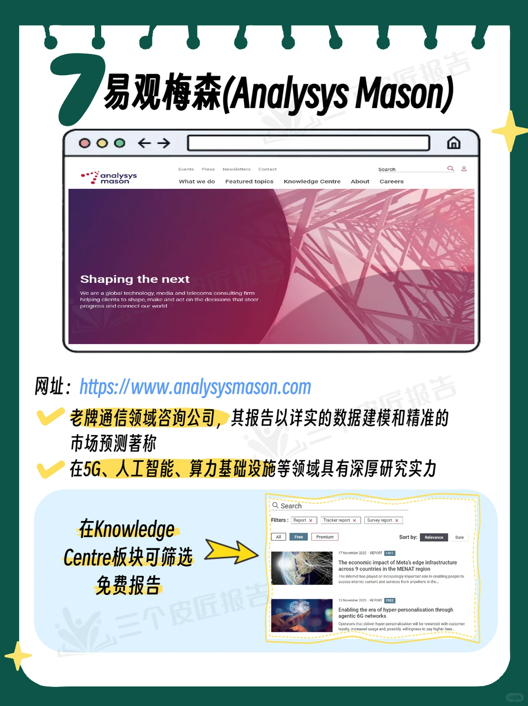 通信行业必备|九大通信智库读懂通信行业!