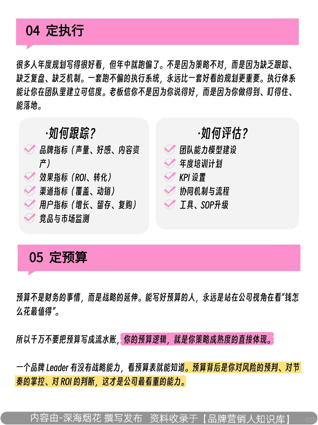 品牌年度规划 | 营销人最容易掉链子的地方