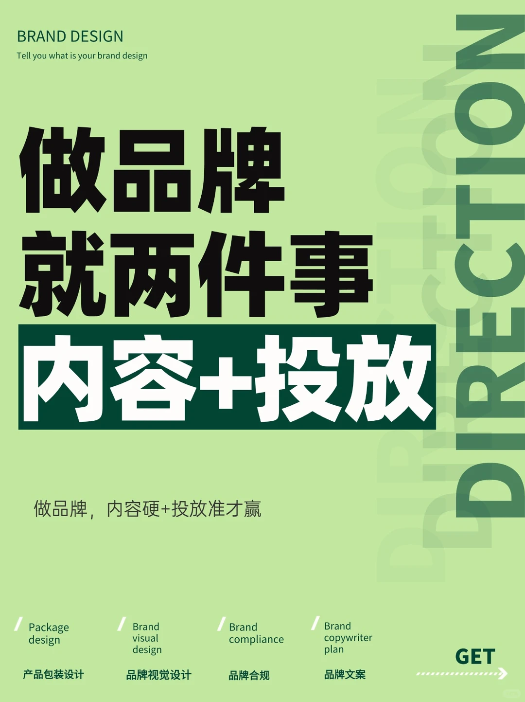 做品牌就两件事??内容+投放
