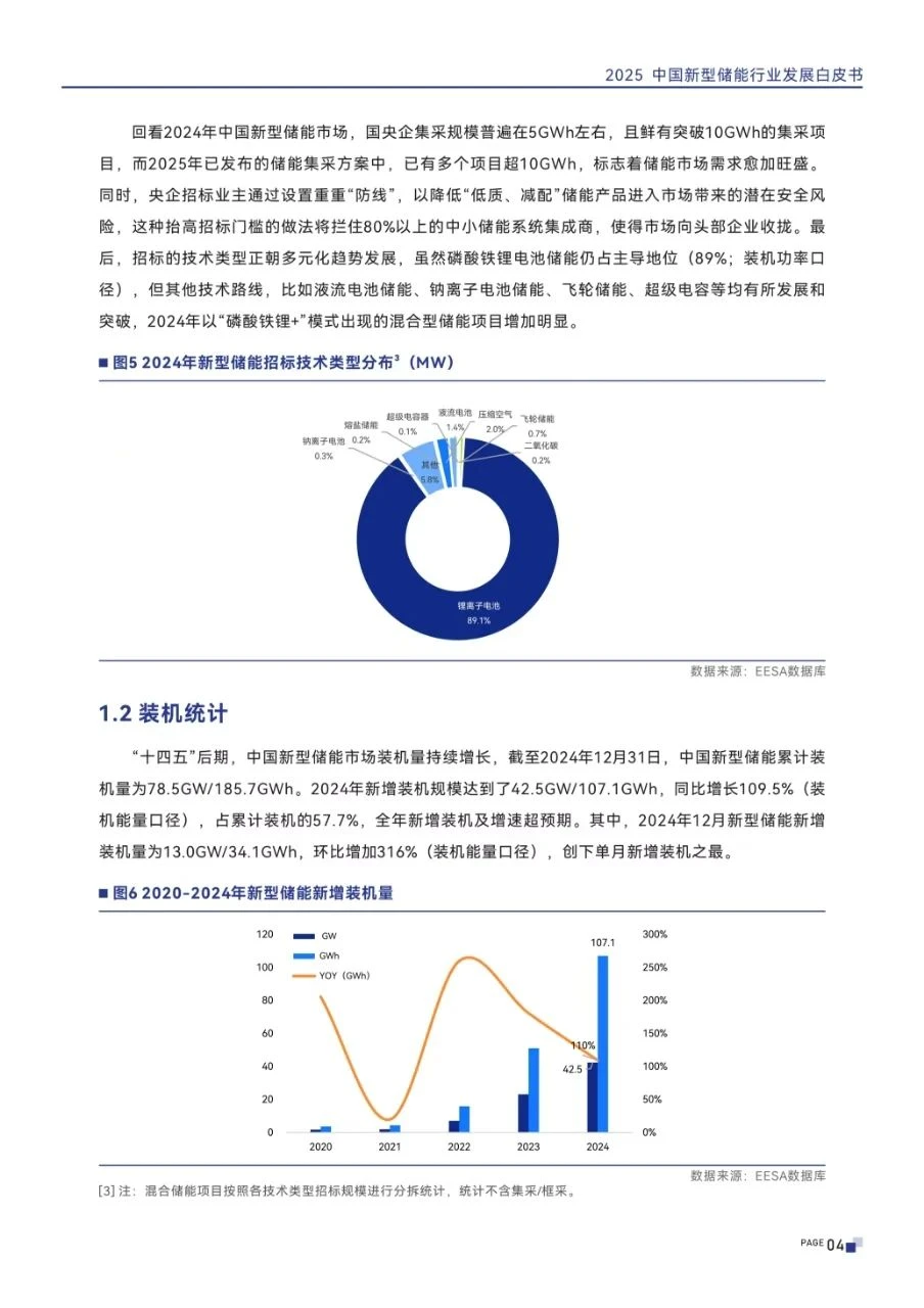 中国新型储能行业发展白皮书