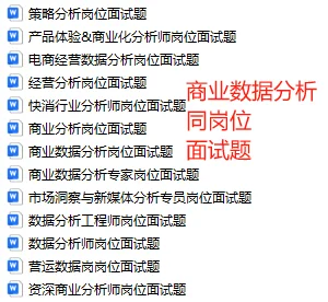 深度还原商业数据分析师忙忙碌碌工作的一天