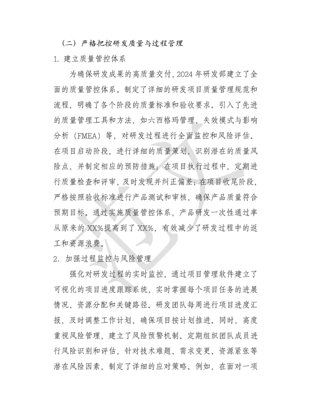 2024年度工作总结与2025年发展规划