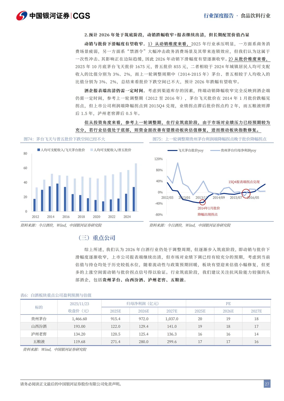 食品饮料行业2026年度投资策略