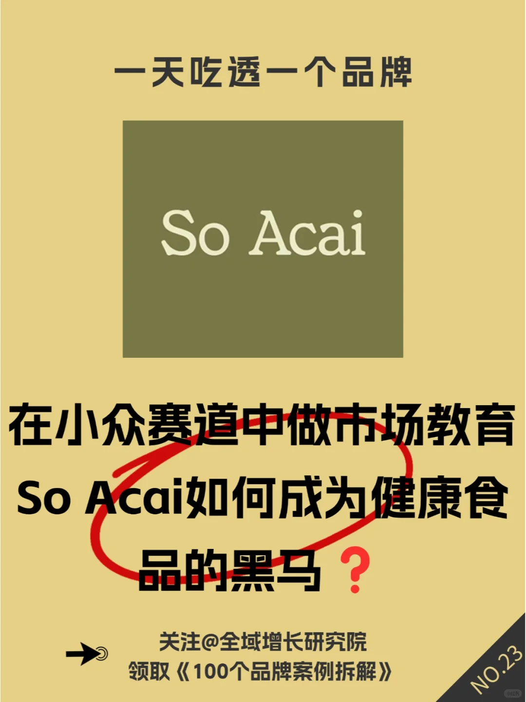 品牌案例 | So Acai 的全域增长模式分析