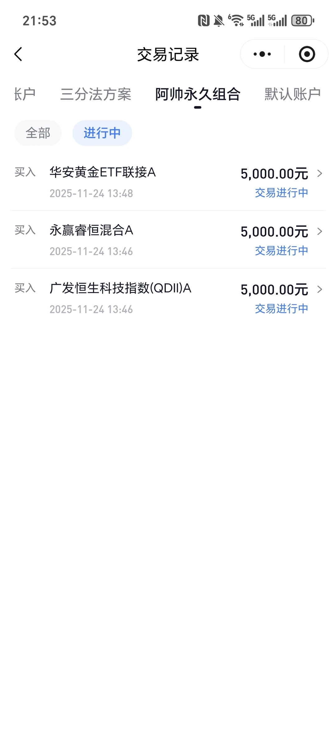 我的永久组合,稳如老狗,继续加仓